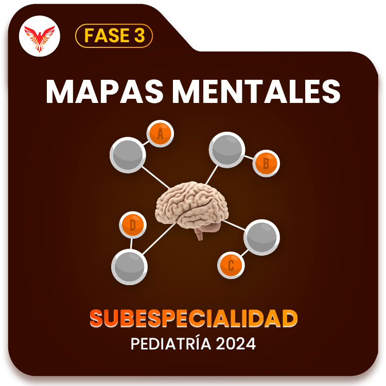 Course Image Subespecialidad Pediatría 2024 Fase 3: Mapas mentales